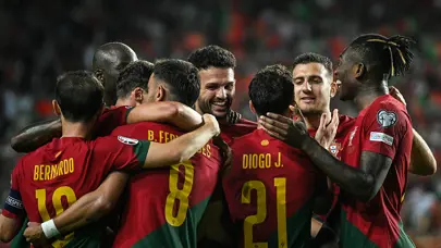 Cristiano Ronaldo'suz Portekiz'den 9-0'lık çılgın galibiyet