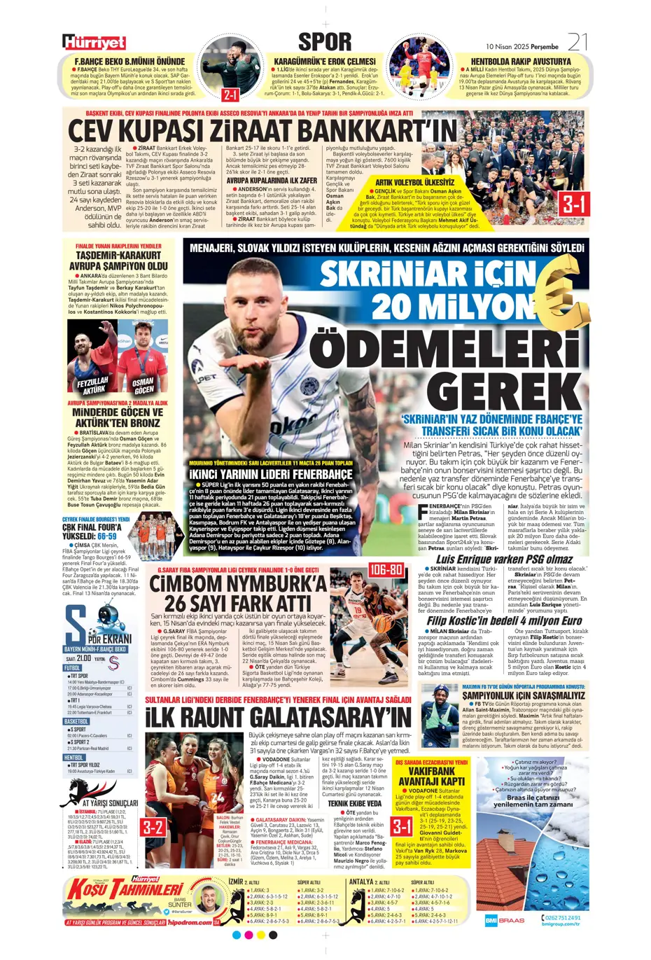 "Fenerbahçe'nin yeni lideri: Thomas Müller" | Sporun manşetleri - 18