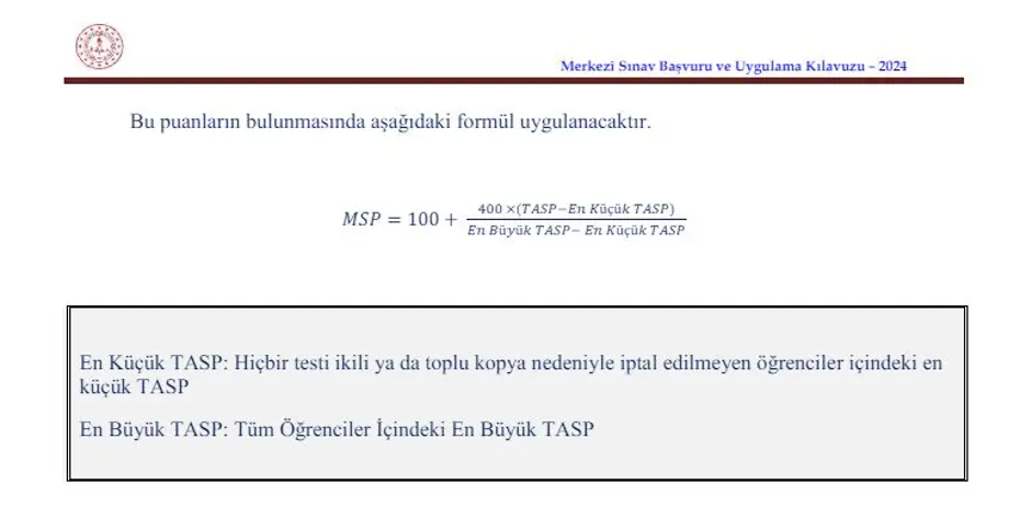 LGS puan hesaplama ekranı 2024 | MEB Liselere Geçiş Sınavı (LGS) puan hesaplama nasıl yapılır? - 7