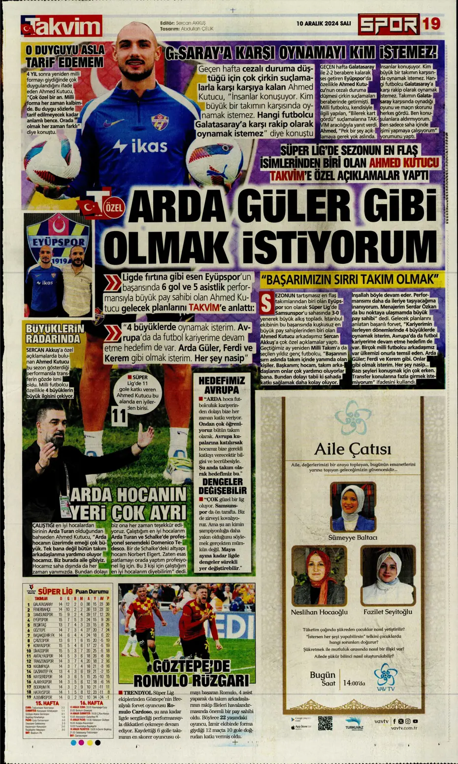 "Orban'ı Osimhen getiriyor" | Sporun manşetleri - 23