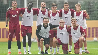 Galatasaray, RFS maçı hazırlıklarına başladı