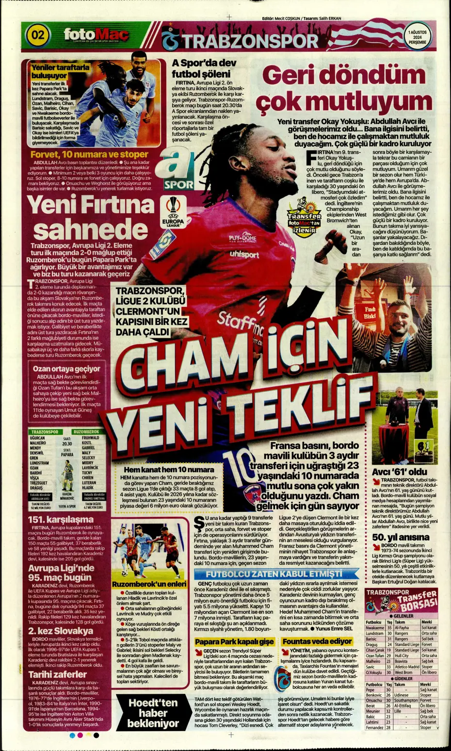 "McTominay Aslan oluyor" | Sporun manşetleri (1 Ağustos 2024) - 9 "McTominay Aslan oluyor" | Sporun manşetleri (1 Ağustos 2024) - 9