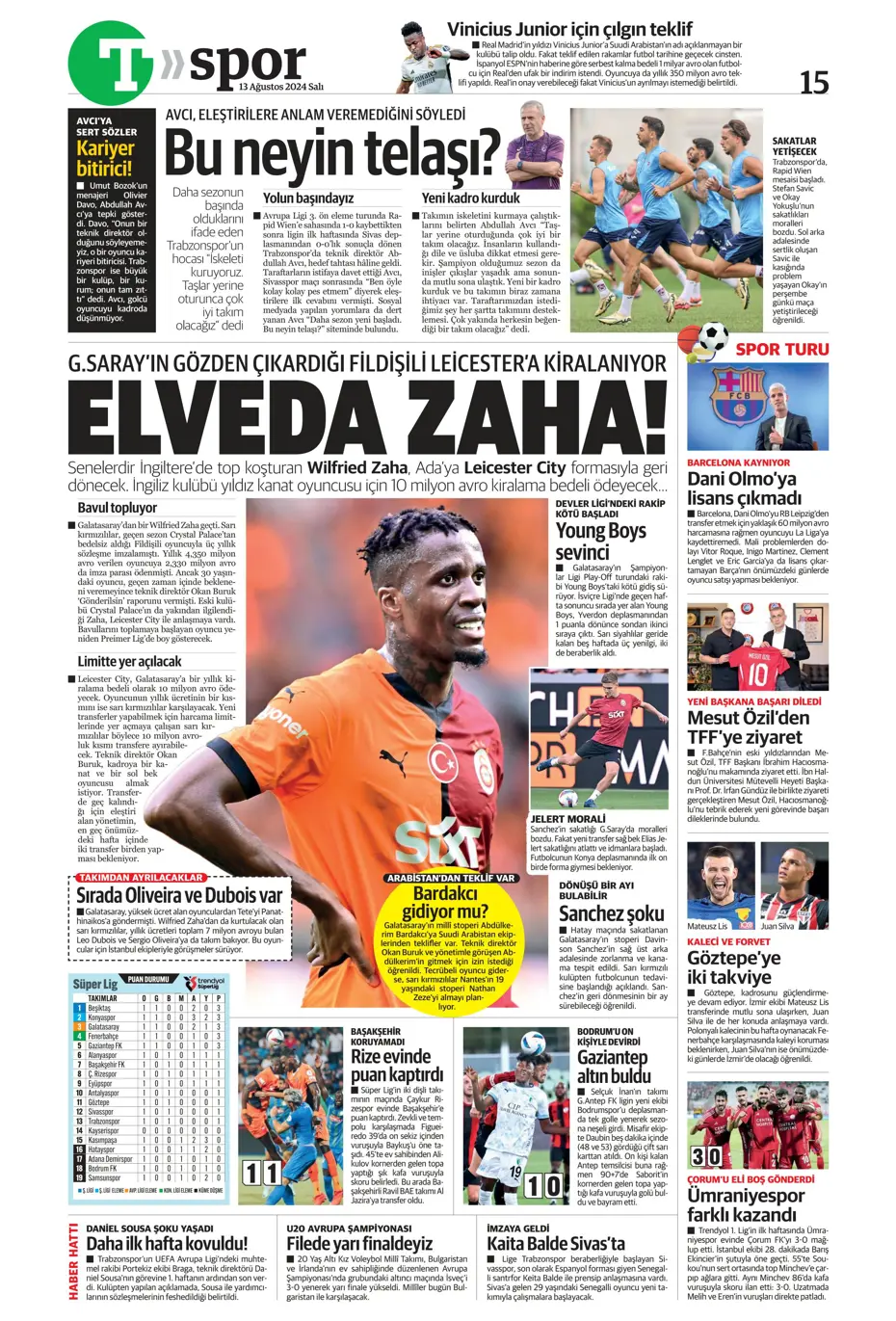 "Szymanski'ye 27 milyon euroluk teklif" | Sporun manşetleri - 37