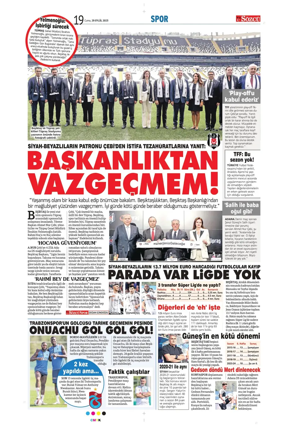 "Fenerbahçe gollerle coştu" | Sporun Manşetleri - 32 "Fenerbahçe gollerle coştu" | Sporun Manşetleri - 32