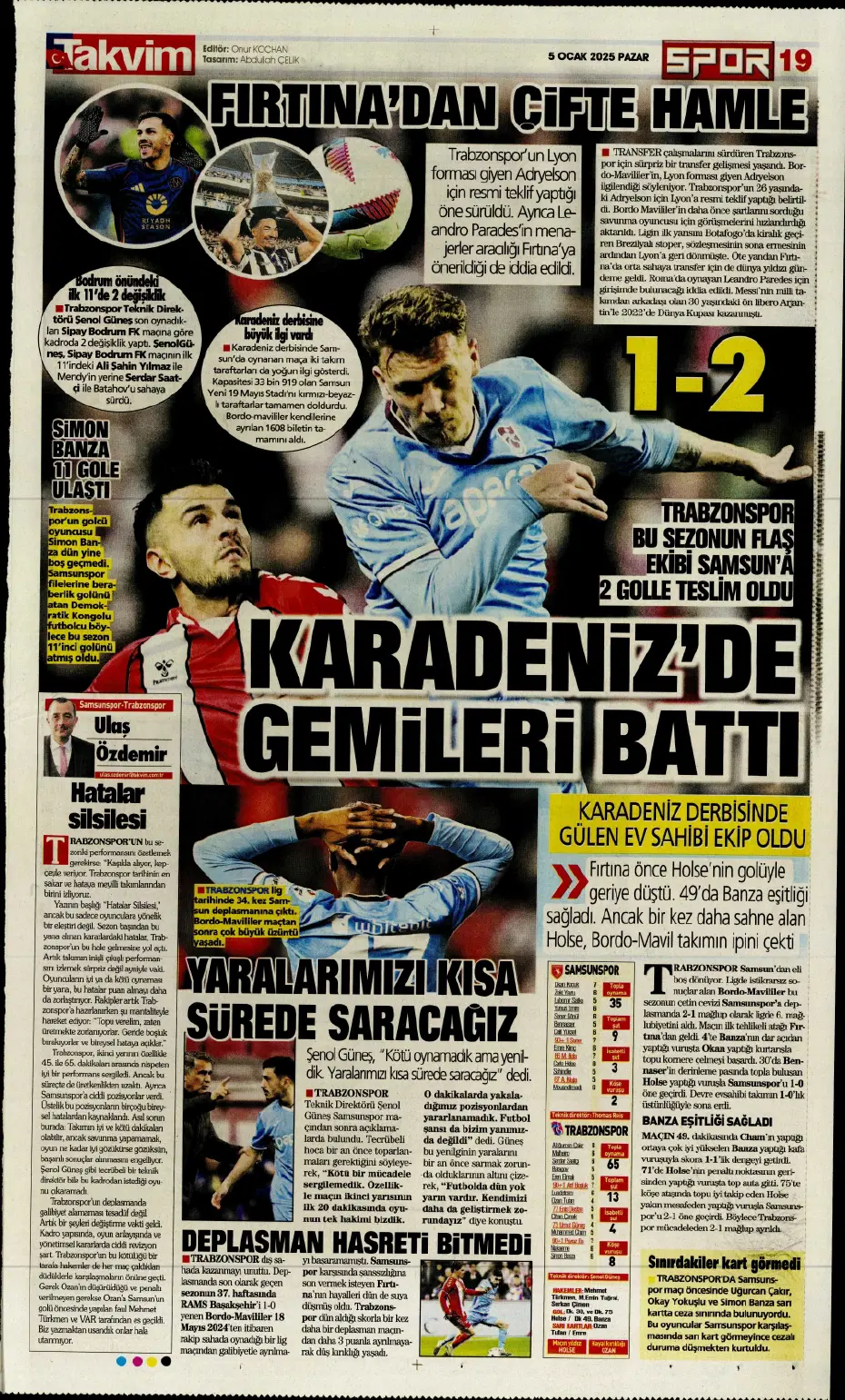 "31 milyon euroluk stoper Fenerbahçe'ye" | Sporun manşetleri - 27
