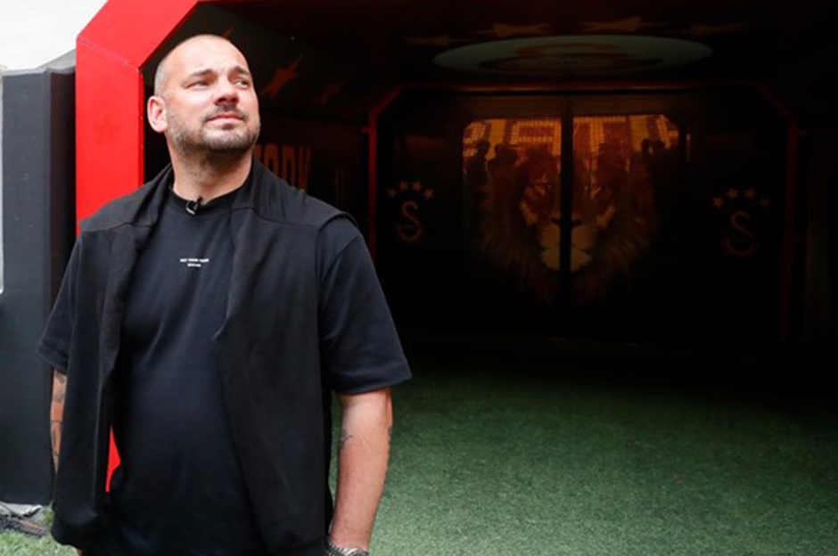 Sneijder Olimpiyat Stadı'nı görünce: "Beşiktaş maçını hatırladım"