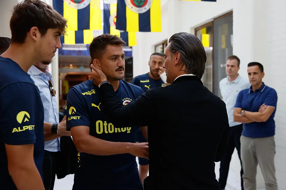 Fenerbahçe Tesisleri'nde Mourinho'ya sürpriz misafir - 9