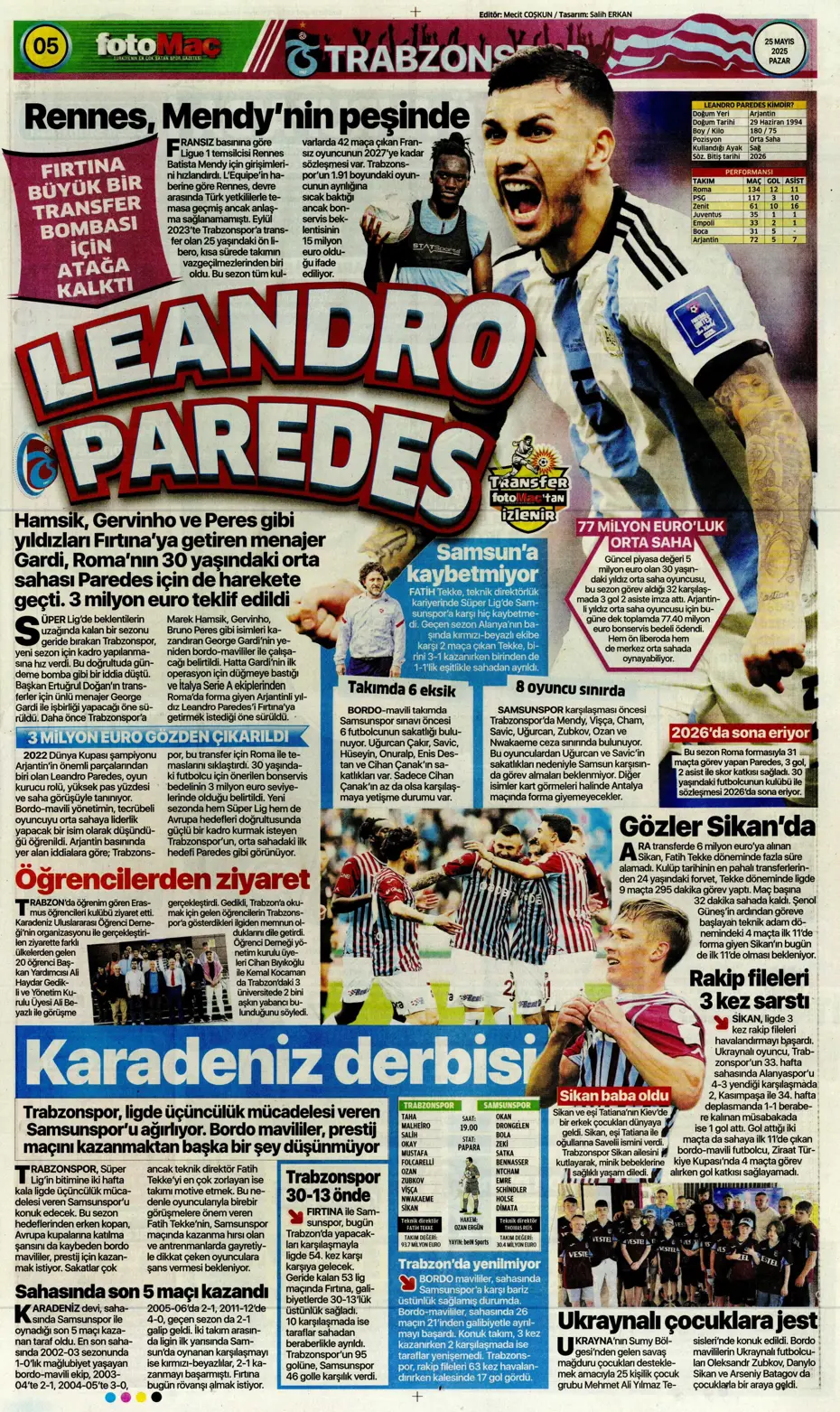 "Kap kupayı, tak yıldızı" | Sporun manşetleri - 13