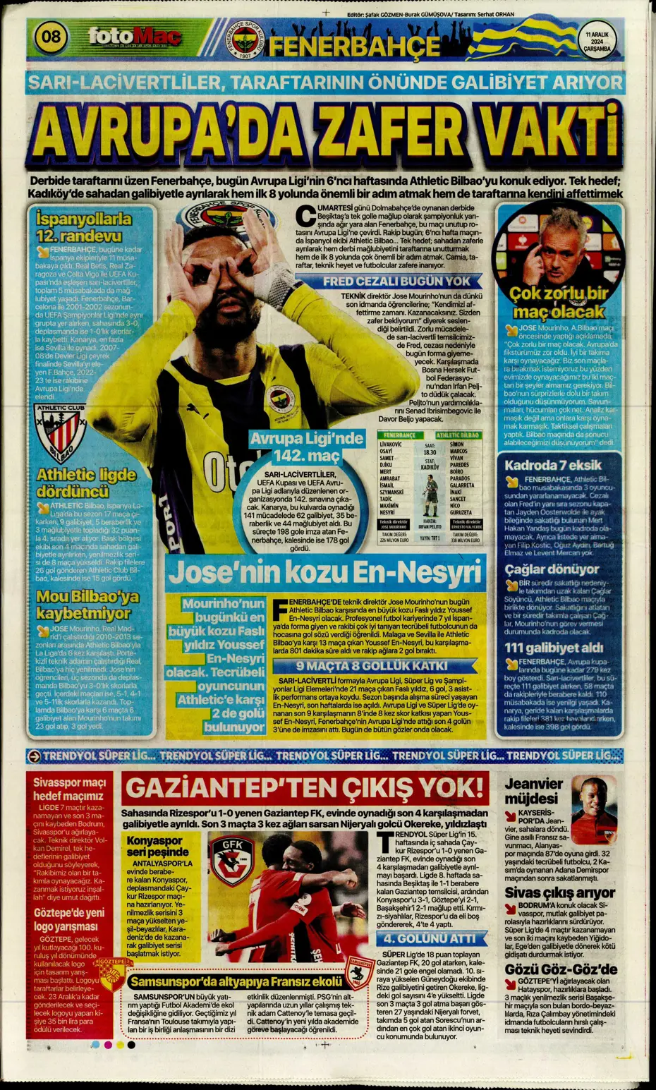 "Galatasaray'dan Talisca bombası" | Sporun manşetleri - 11