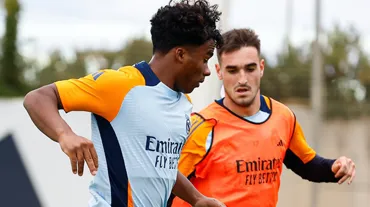 Real Madrid 6 futbolcuyla antrenman yaptı