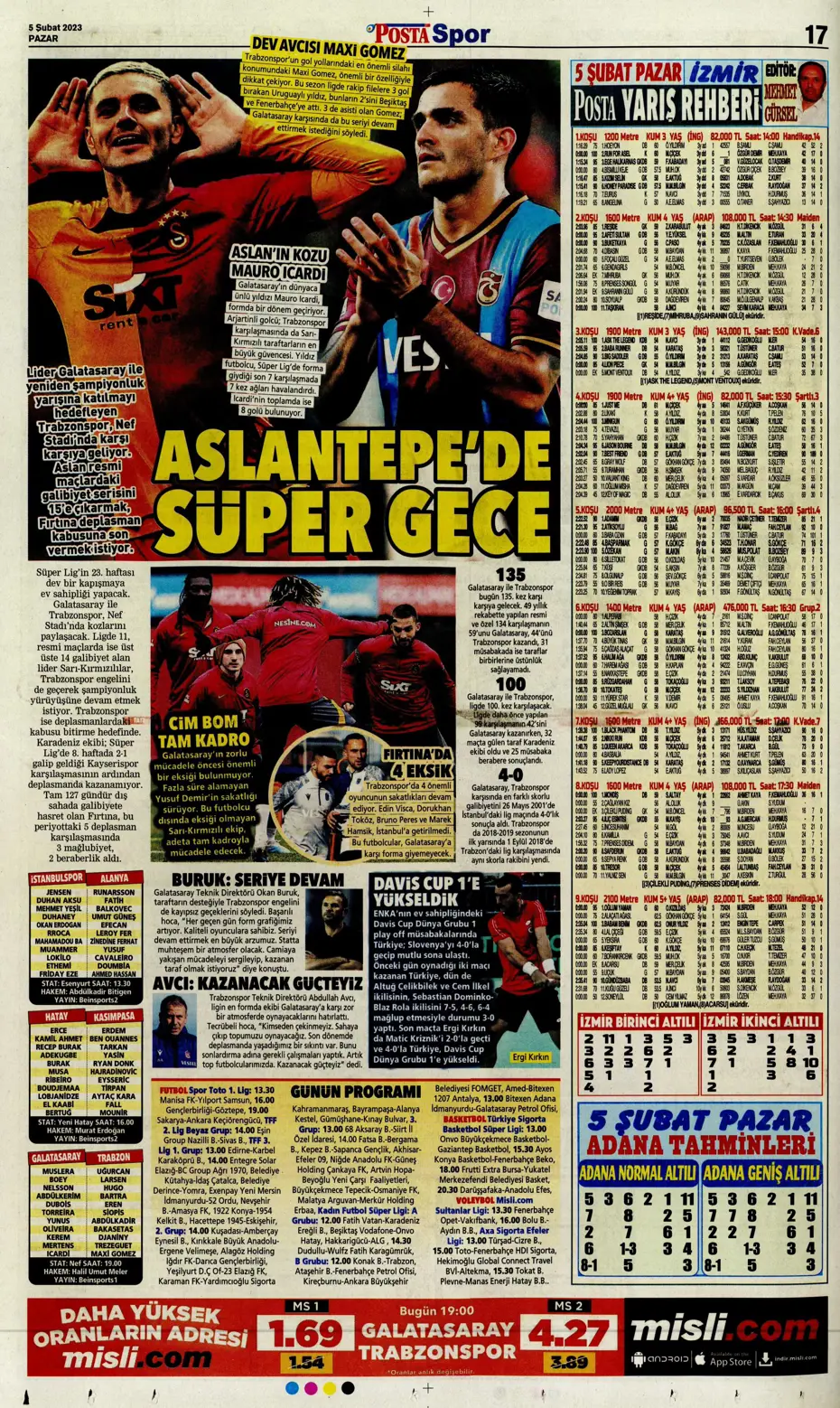 Sporun Manşetleri (5 Şubat 2023) - 34