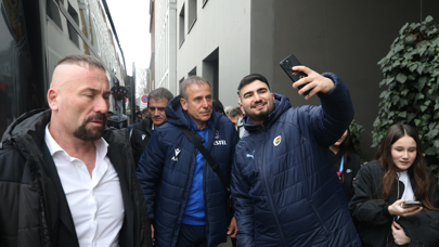 Trabzonspor kafilesi İsviçre'de