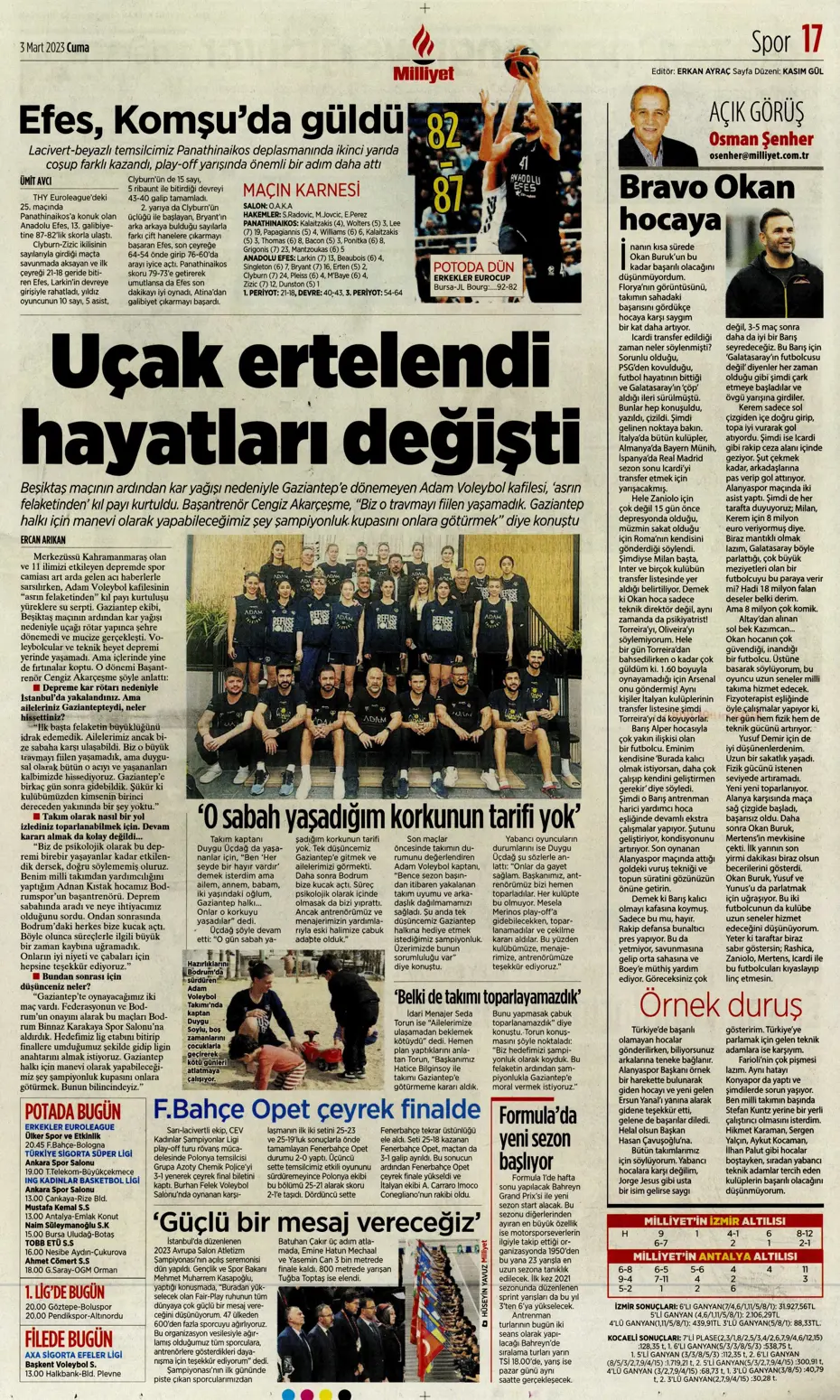 "Aslan'dan Liverpool çıkarması" - Sporun manşetleri - 22 "Aslan'dan Liverpool çıkarması" - Sporun manşetleri - 22