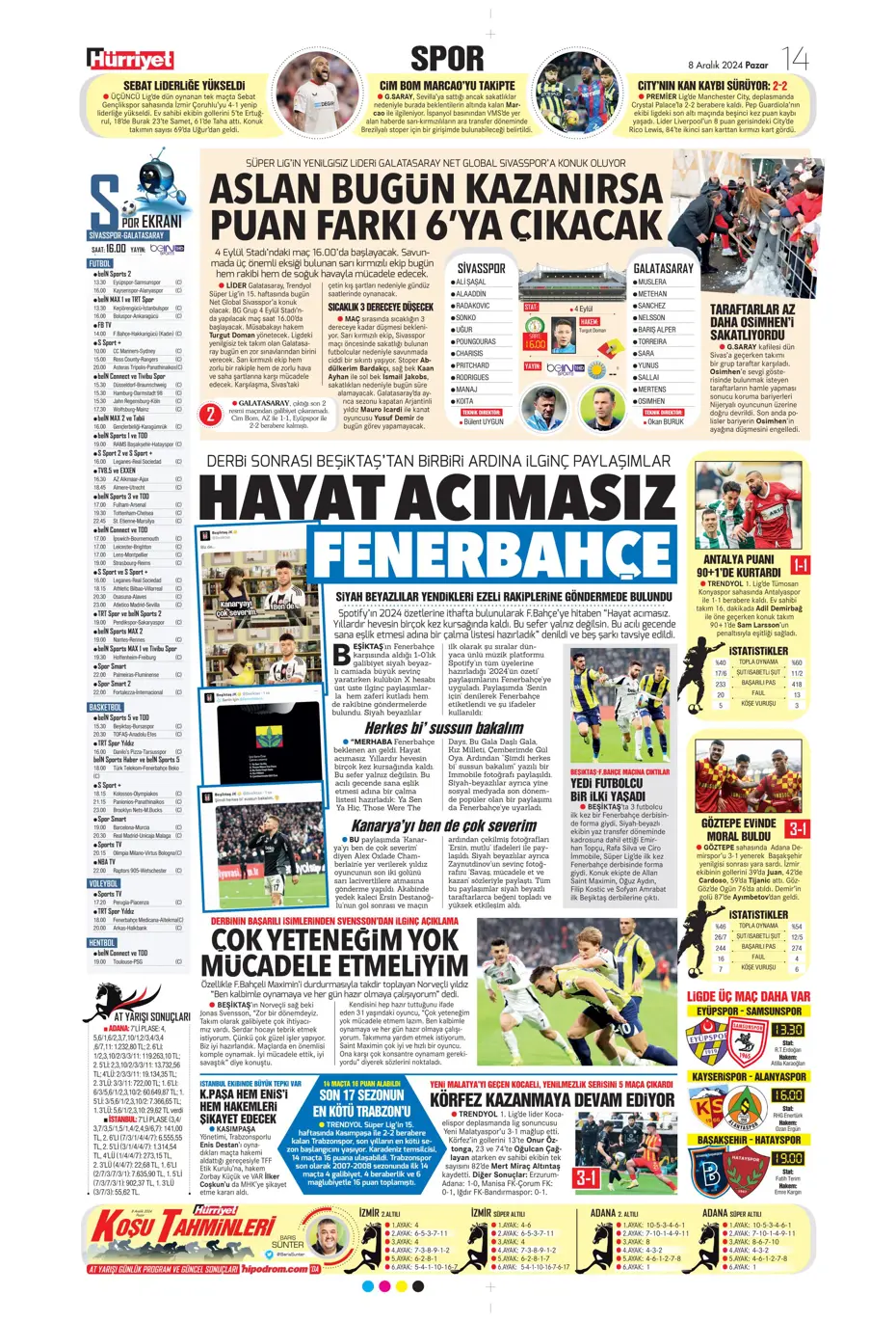 "Derbider Mourinho" | Sporun manşetleri - 15 "Derbider Mourinho" | Sporun manşetleri - 15