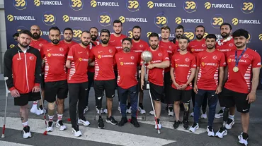 Ampute Milli Takımı'nın sevinci: "Dünyaya ambargo uyguluyoruz"