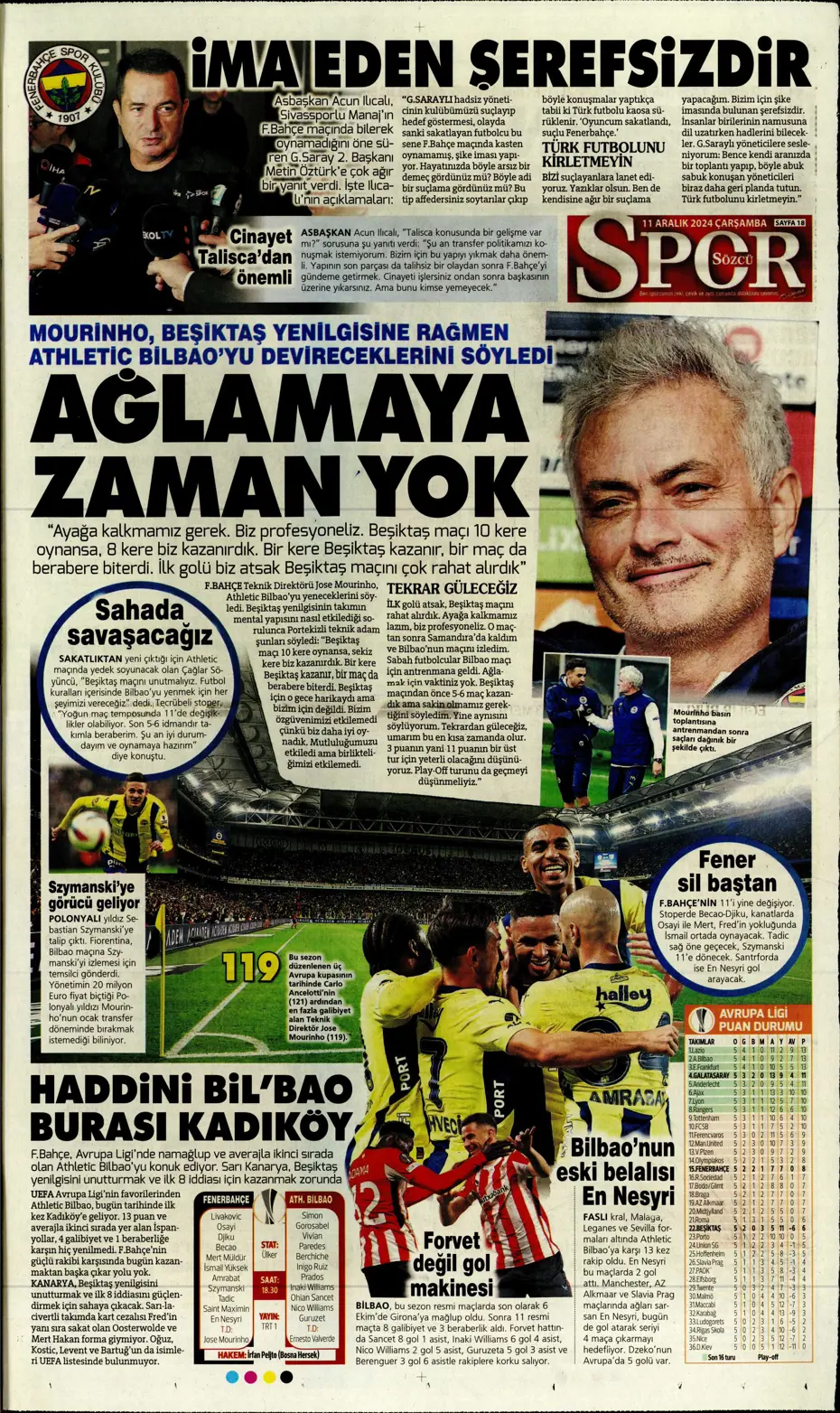 "Galatasaray'dan Talisca bombası" | Sporun manşetleri - 21