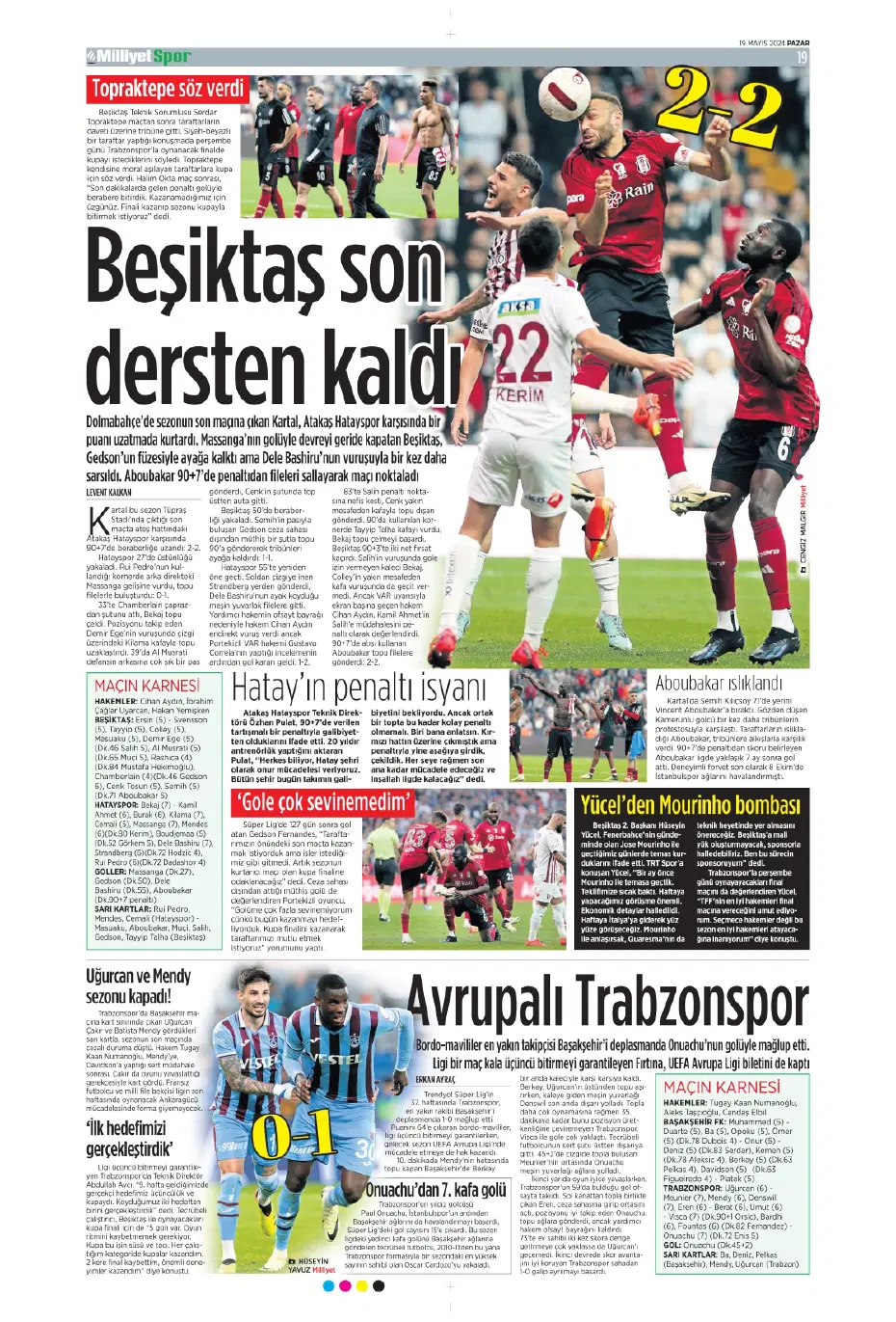 "Nefes kesecek sezon finali" | Sporun Manşetleri - 20