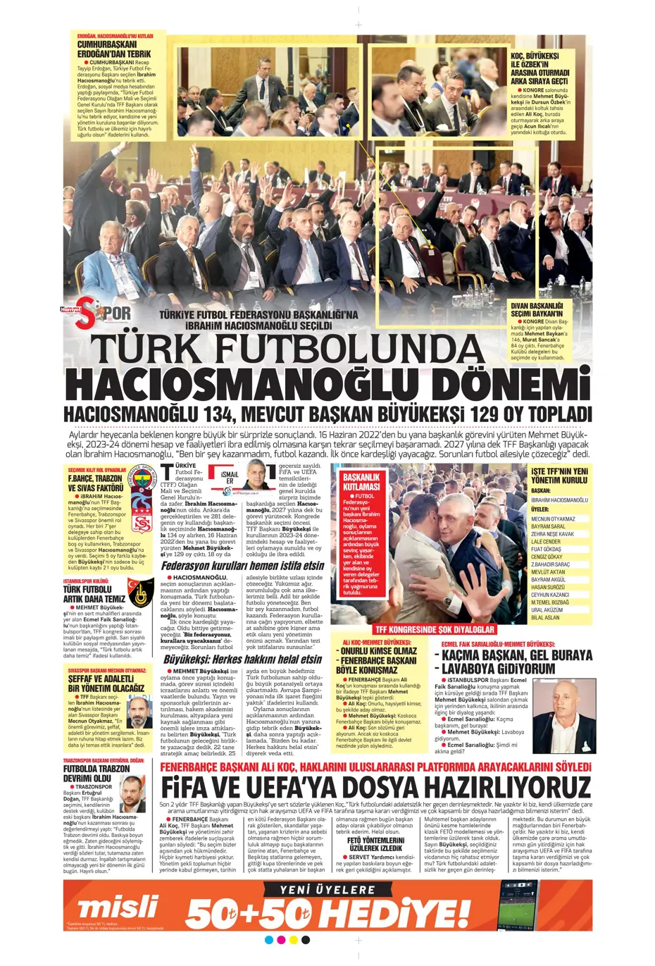 "Doue'nin vizesi Drogba'dan" | Sporun manşetleri (19 Temmuz 2024) - 19 "Doue'nin vizesi Drogba'dan" | Sporun manşetleri (19 Temmuz 2024) - 19