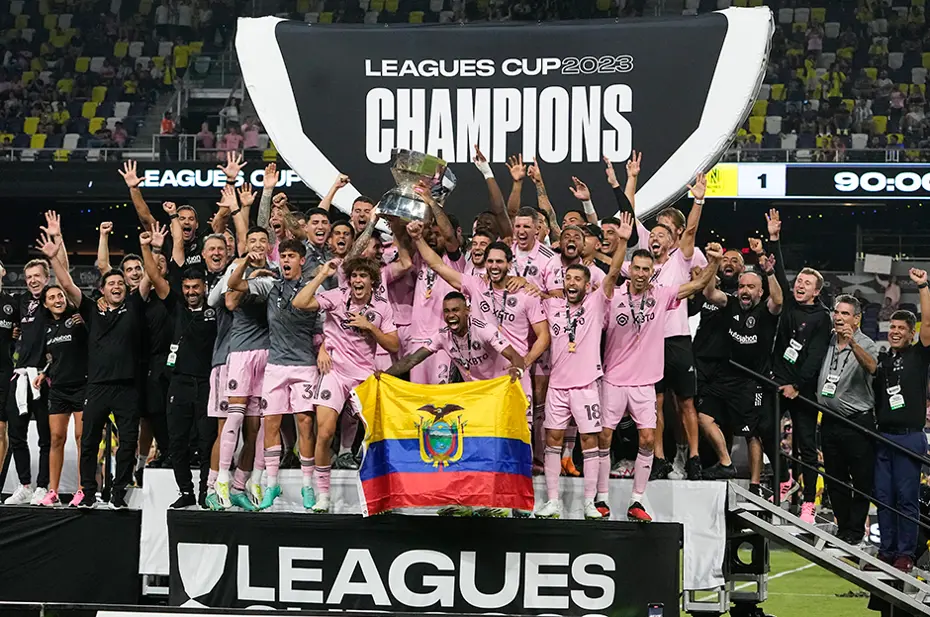 Messi'nin takımı Inter Miami'den tarihi şampiyonluk - 4