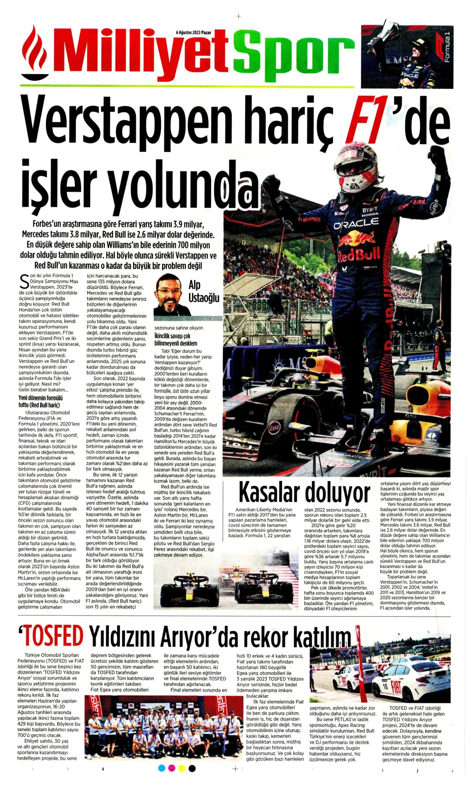 "Fener'e dünya yıldızı" | Sporun Manşetleri (6 Ağustos 2023) - 24