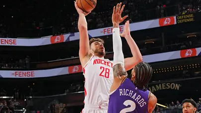 Alperen Şengün'den farklı galibiyete 16 sayılık katkı