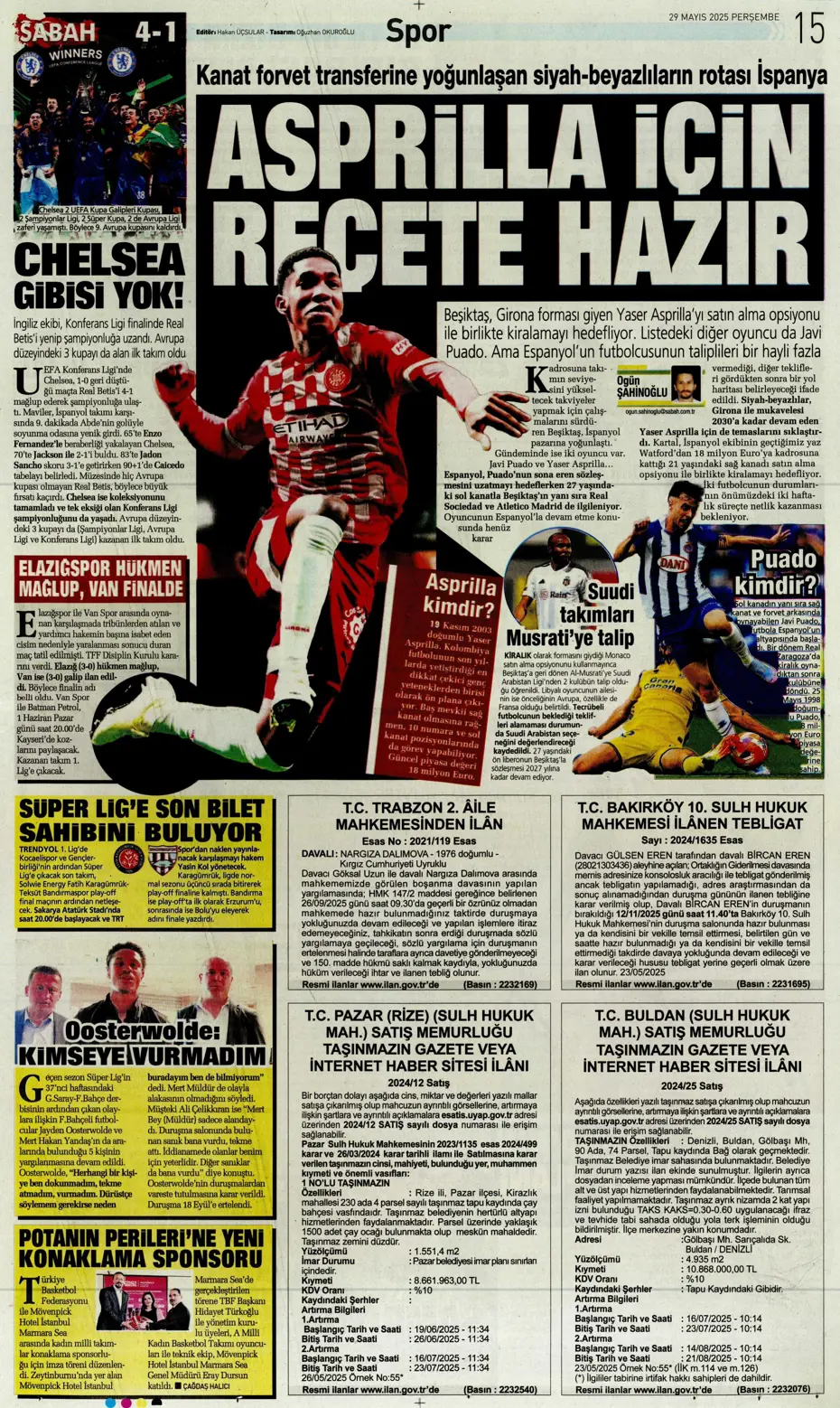 "Osimhen'in karar anı" | Sporun manşetleri - 20