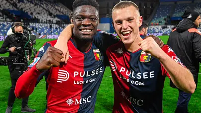 İZLE | Caleb Ekuban'ın enfes golü Genoa'ya galibiyeti getirdi