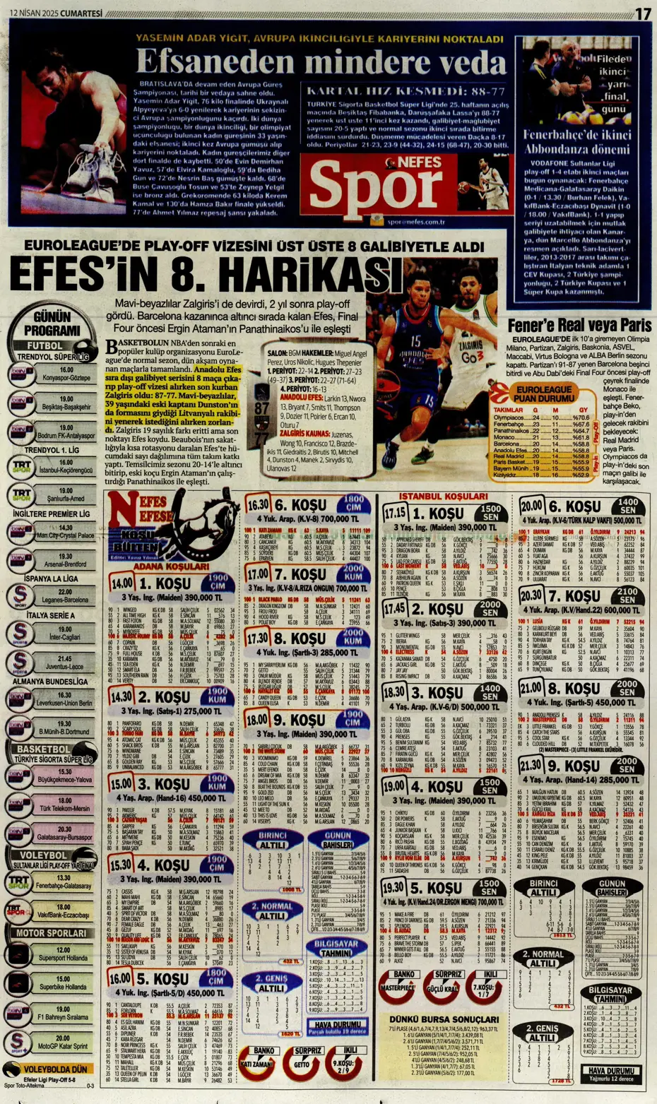 "Türk futbolunun utanç tablosu" | Sporun manşetleri - 27