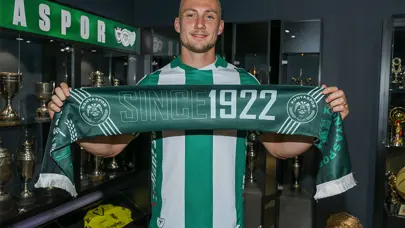 Konyaspor'a Sloven golcü