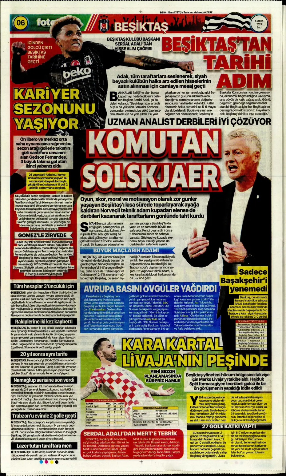 "Galatasaray'da tarihi hazırlık: Yer yerinden oynayacak" | Sporun manşetleri - 10