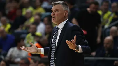 Saras Jasikevicius'tan Maccabi Playtika maçı yorumu: Bizi çok zorlu bir maç bekliyor