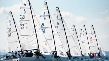 12. TAYK Slam-Eker Olympos Regatta Yelken Yarışları’nda, J/70 sınıfı yarışları tamamladı