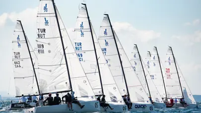 12. TAYK Slam-Eker Olympos Regatta Yelken Yarışları’nda, J/70 sınıfı yarışları tamamladı