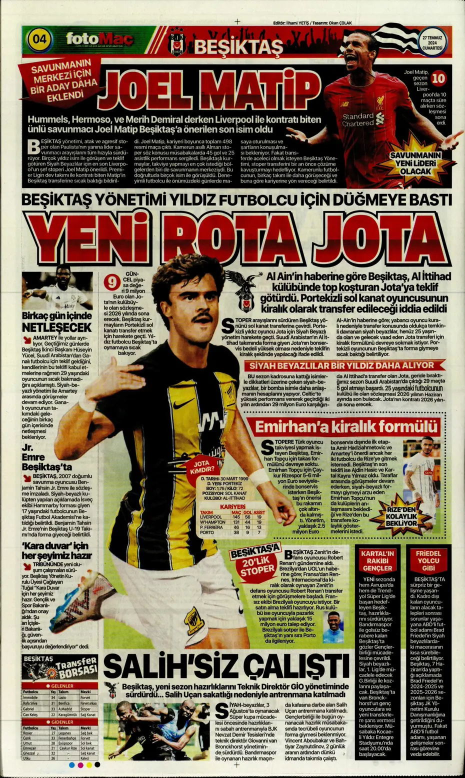"Rodrigo Becao'ya Lyon kancası" | Sporun manşetleri - 13