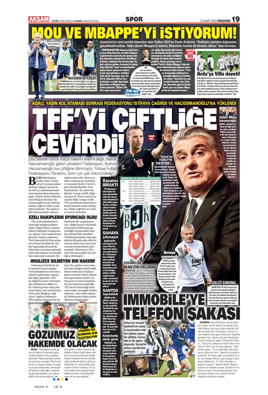 "Fenerbahçe'ye Felix teklifi" | Sporun manşetleri - 3 "Fenerbahçe'ye Felix teklifi" | Sporun manşetleri - 3
