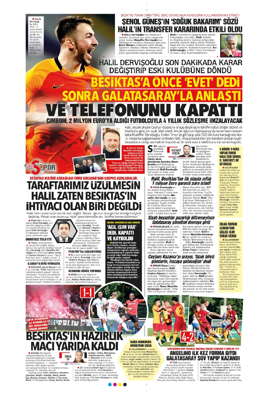 "Kale artık Livakovic'in" | Sporun Manşetleri - 10