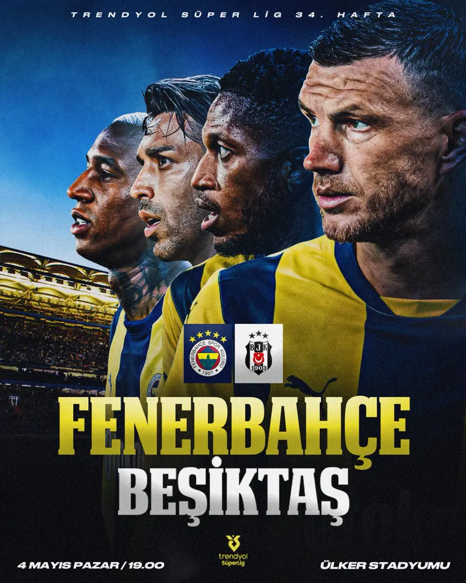 Süper Lig'de dev derbi: Fenerbahçe-Beşiktaş maçı öncesi tüm gelişmeler - 5 Süper Lig'de dev derbi: Fenerbahçe-Beşiktaş maçı öncesi tüm gelişmeler - 5
