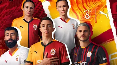 Galatasaray yeni sezon formalarını tanıttı