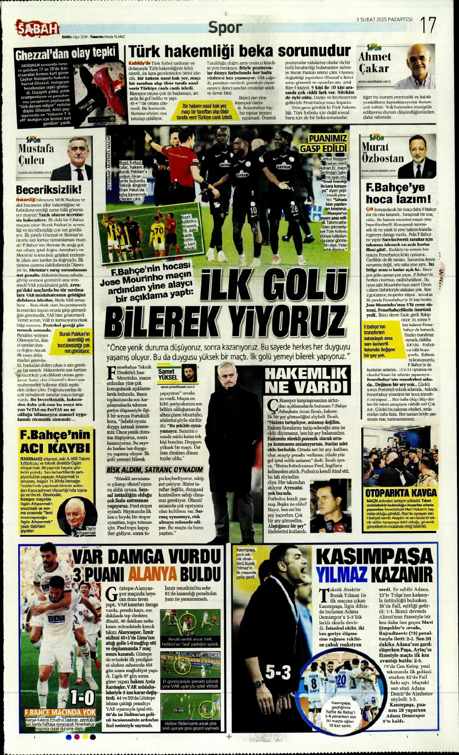 "Transferde Kartal haftası" | Sporun manşetleri - 23