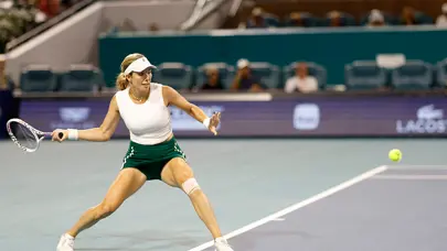 Miami Açık Tenis Turnuvası'nda tek kadınlar şampiyonu Collins oldu