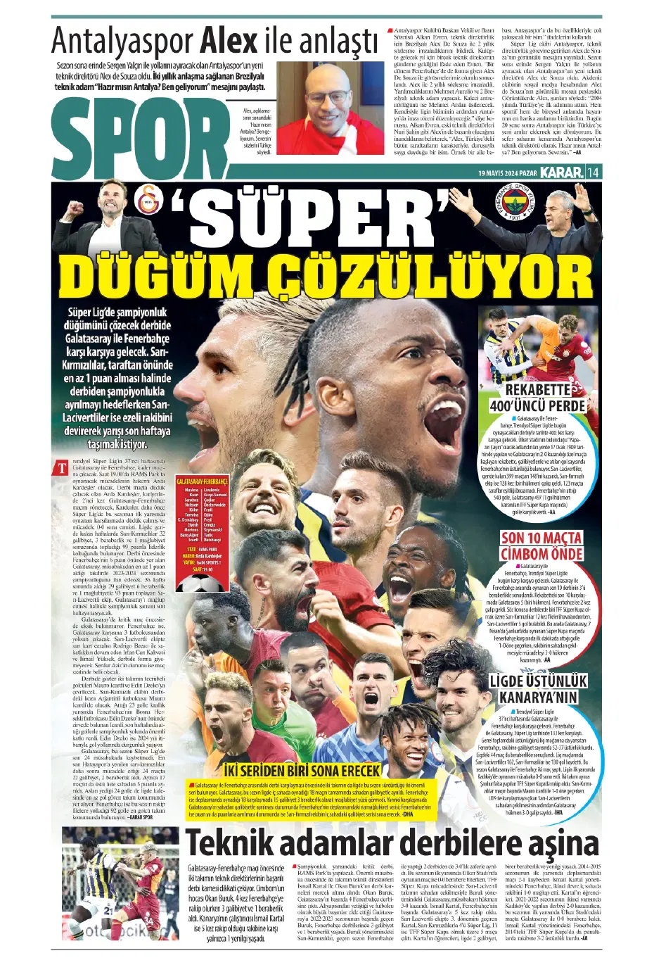 "Nefes kesecek sezon finali" | Sporun Manşetleri - 15