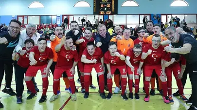 Down Sendromlu Futsal Milli Takımı finalde