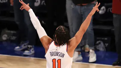 New York Knicks - Houston Rockets maçında Jalen Brunson fırtınası