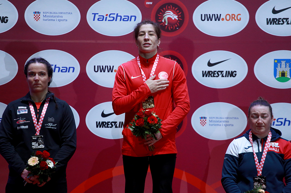 Avrupa Güreş Şampiyonası | Yasemin Adar 6. kez Avrupa şampiyonu