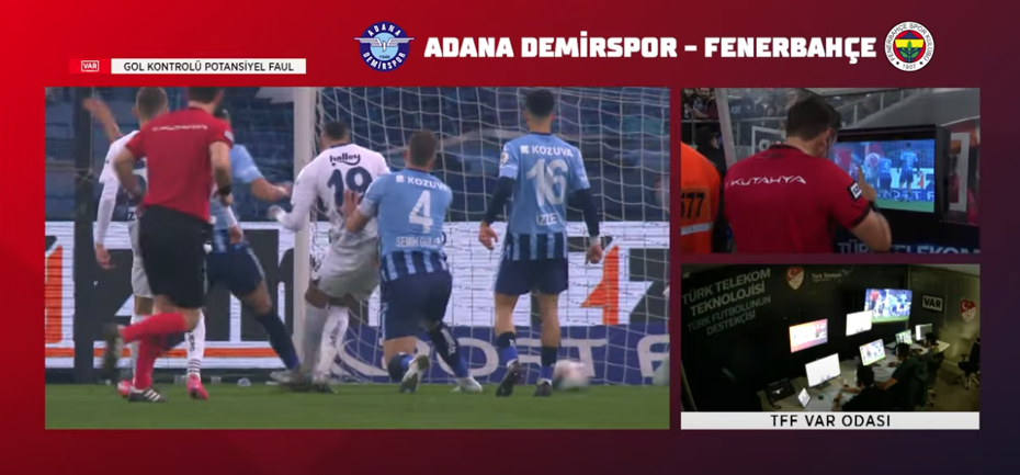 Fenerbahçe ve Galatasaray'ın maçlarındaki VAR konuşmaları açıklandı: Penaltı ve iptal edilen gol kararı - 6 Fenerbahçe ve Galatasaray'ın maçlarındaki VAR konuşmaları açıklandı: Penaltı ve iptal edilen gol kararı - 6