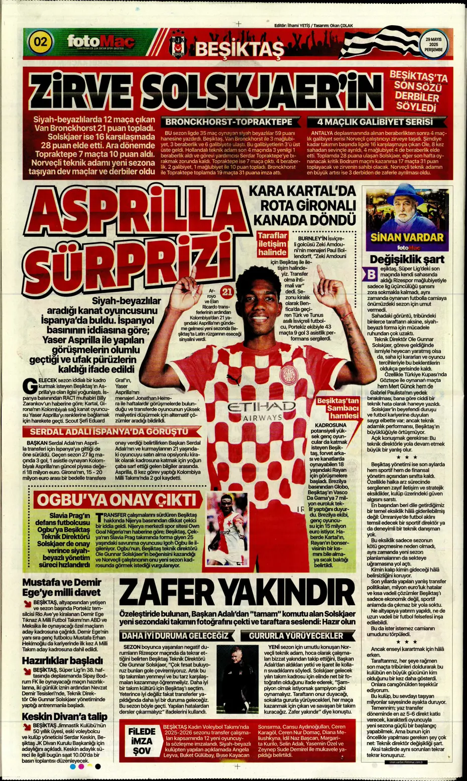 "Osimhen'in karar anı" | Sporun manşetleri - 8