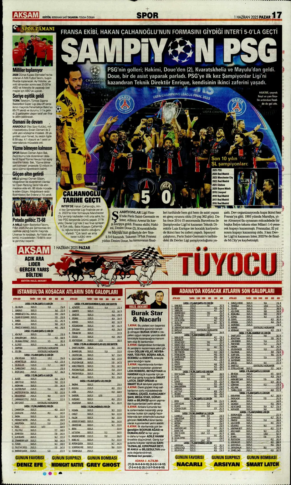 "Galatasaray'dan Lewandowski bombası" | Sporun manşetleri - 2