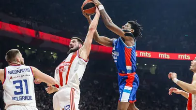 Anadolu Efes uzatmada Kızılyıldız'ı devirdi
