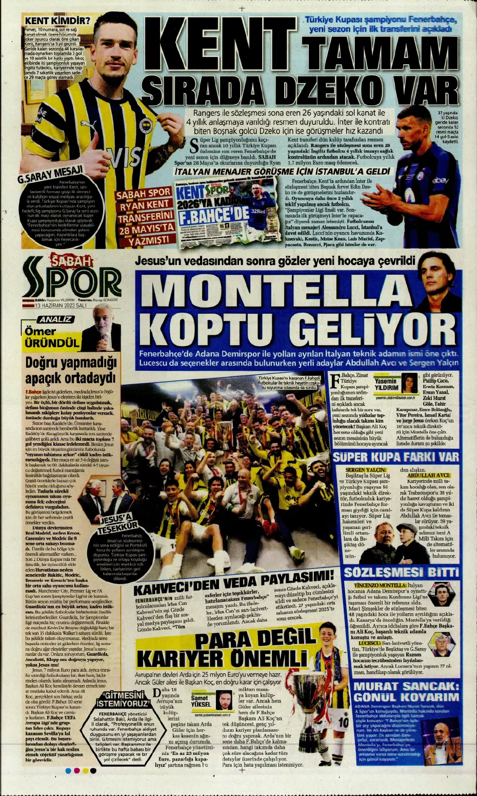 "Dembele hamlesi" | Sporun Manşetleri - 15 "Dembele hamlesi" | Sporun Manşetleri - 15