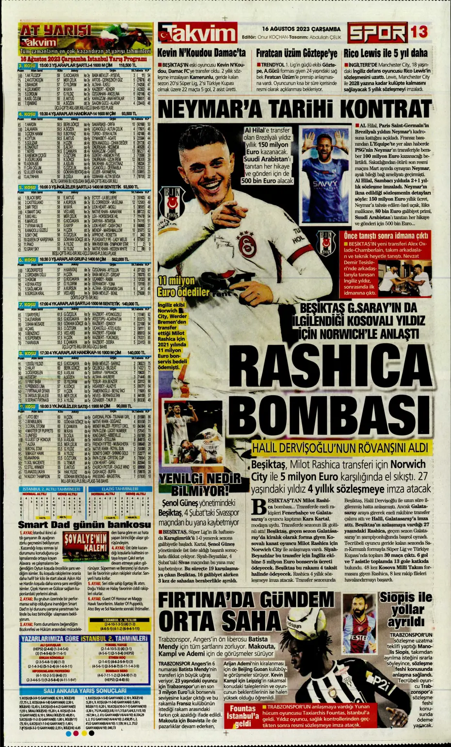 "Devler Ligi'ne kaldı 1 adım" | Sporun Manşetleri - 28